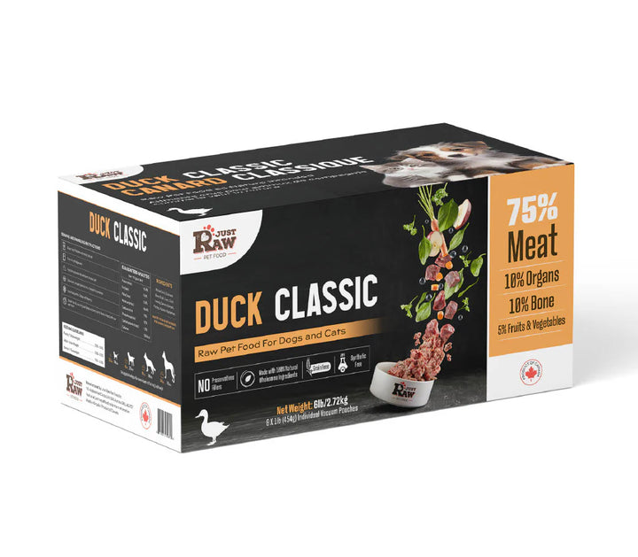 Just Raw Duck Classic (6lb)