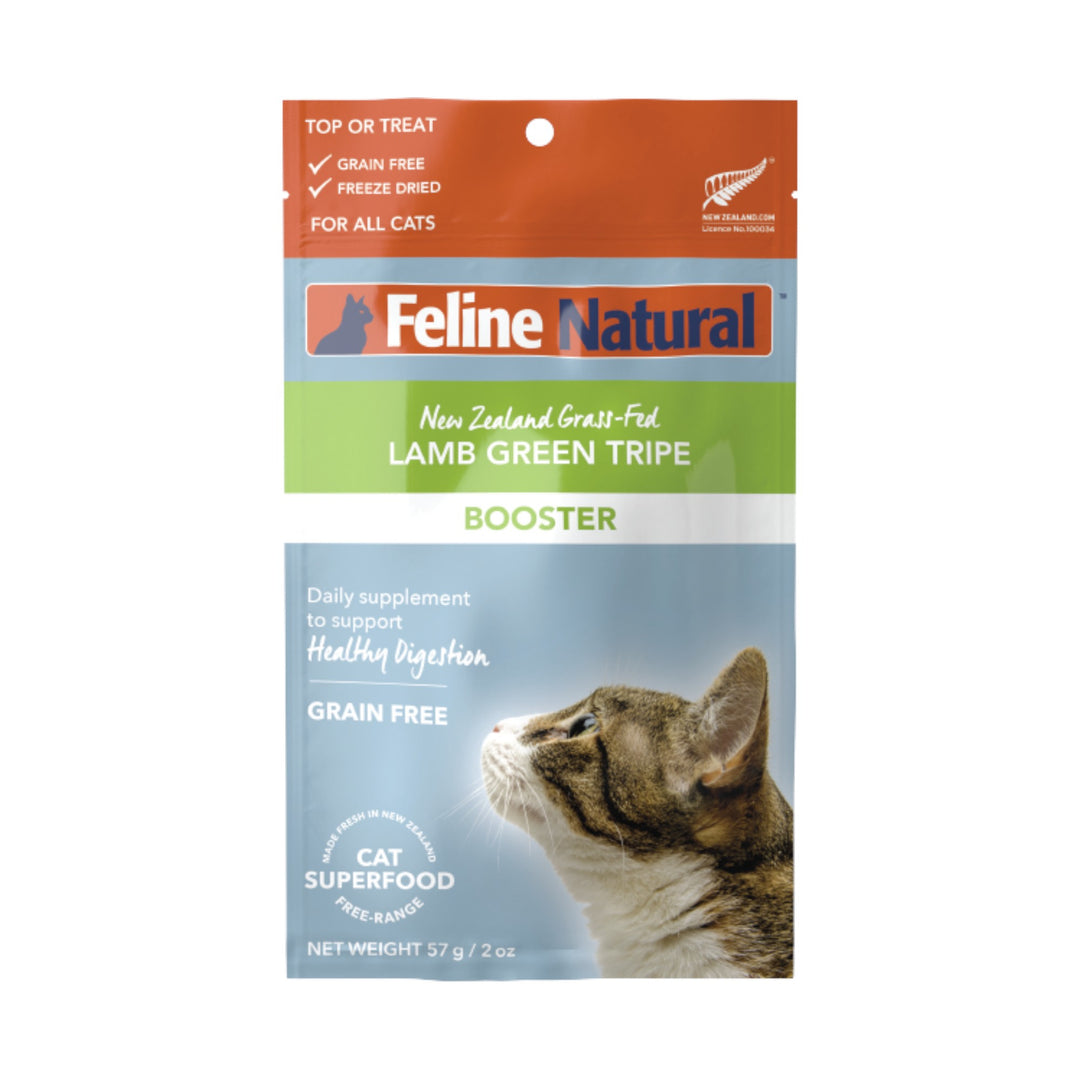 Feline Natural Lamb Tripe Freeze Dried Booster (57g)