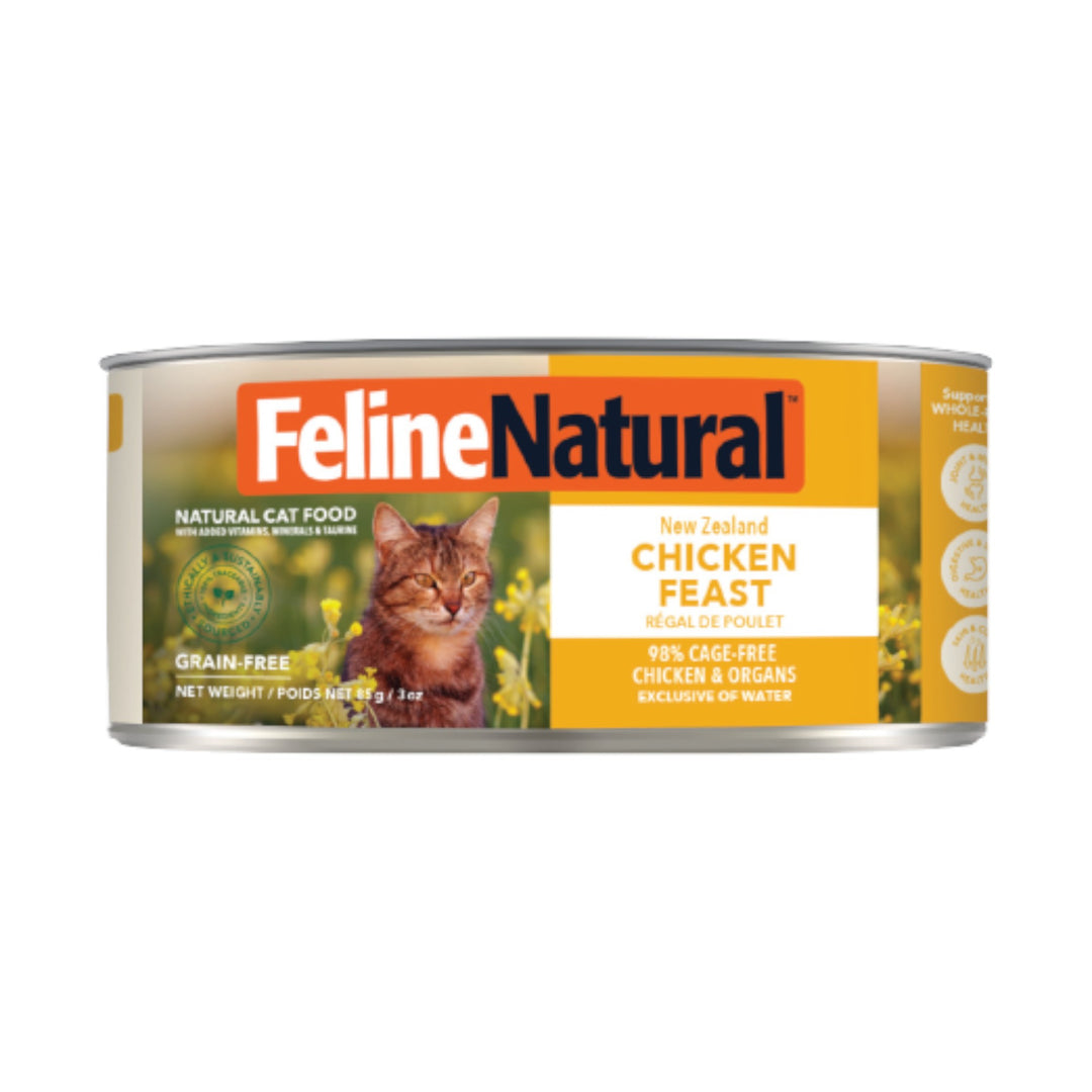 Feline Natural Chicken Feast Cat Can Food (3oz)
