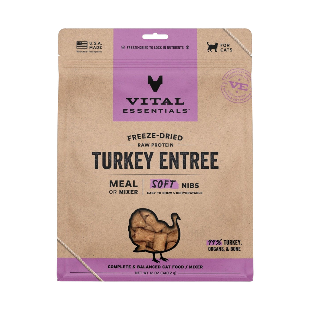 VE CAT FD TURKEY SOFT NIBS 12OZ
