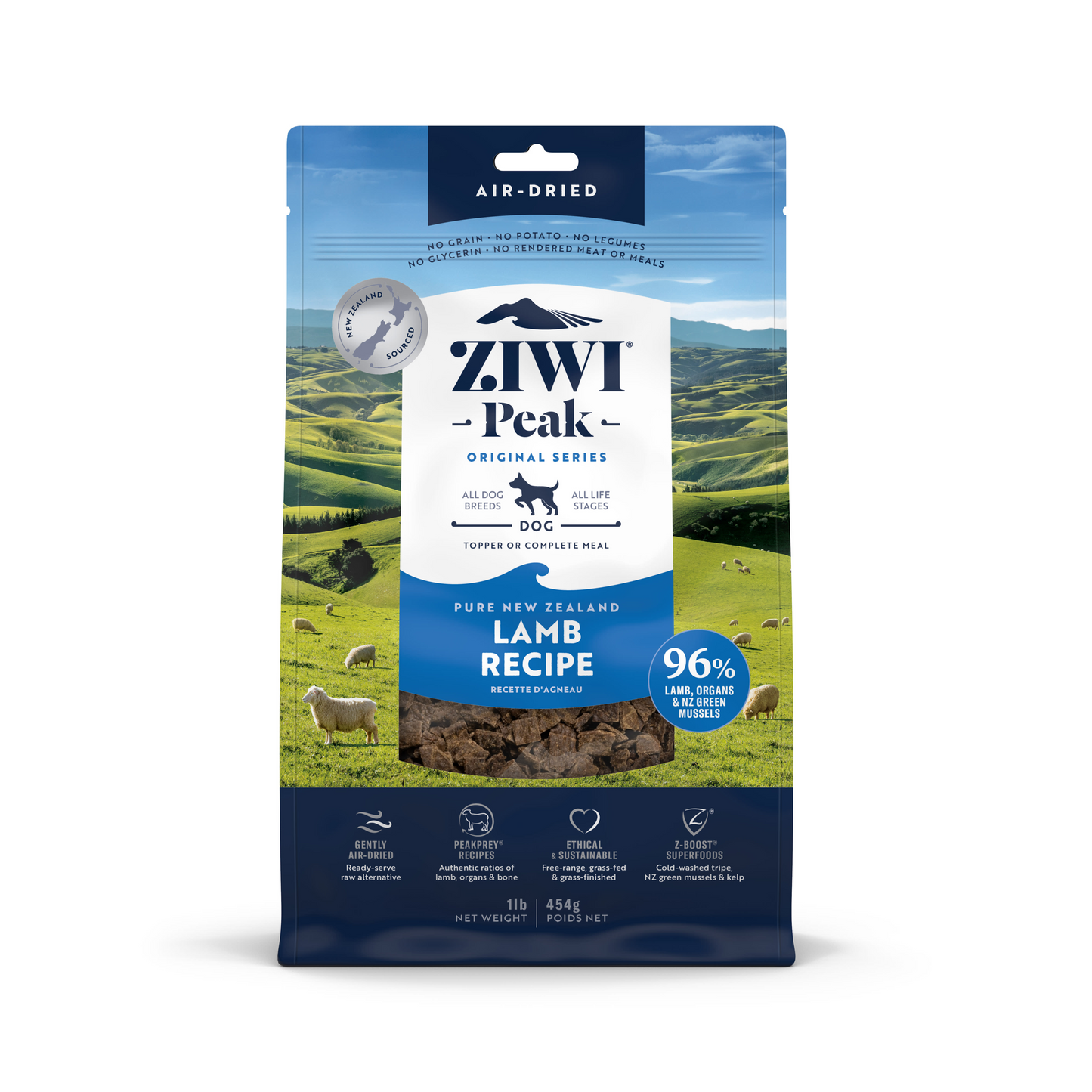 Ziwi Ziwipeak Cat Air-Dried Lamb (1kg)