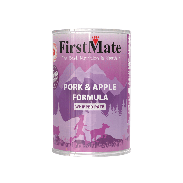 First Mate Pork & Apple Dog Can 12.2OZ
