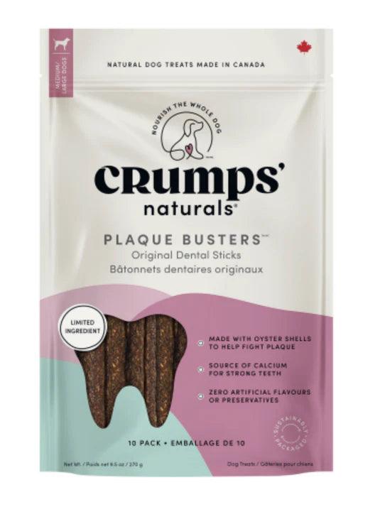 CRUMPS PLAQUE BUSTER OYSTER 7" 10PK