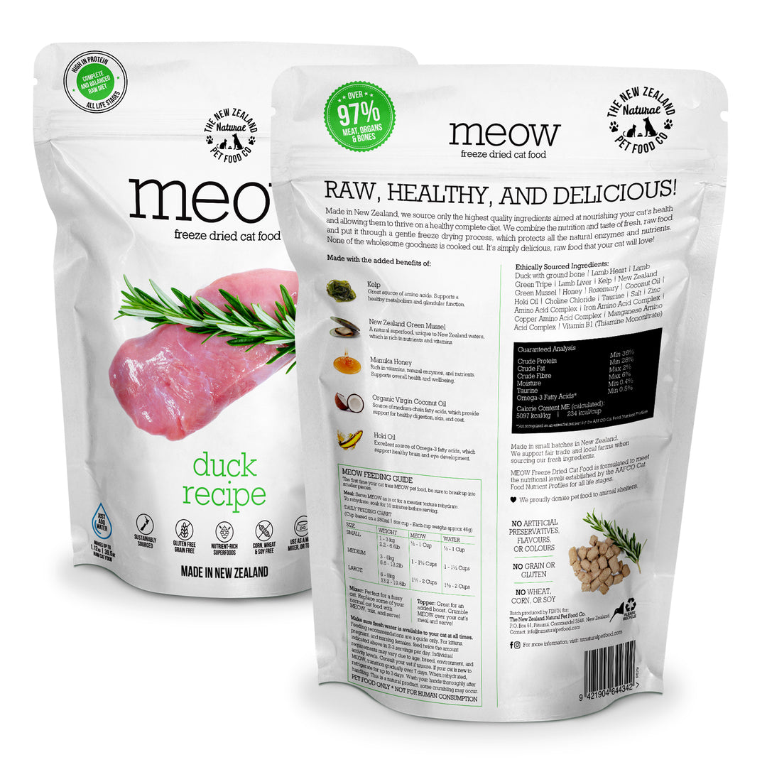 New Zealand Meow Freeze Dried Duck (50g)