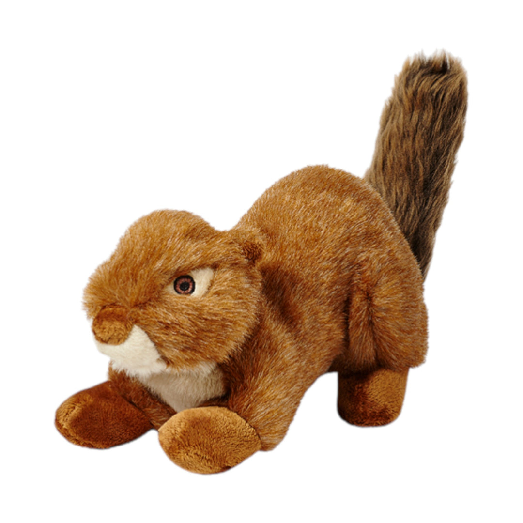 Fluff &amp; Tuff Red Squirrel No Sqk 12"