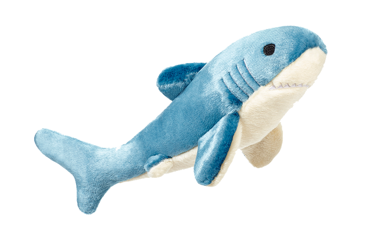 Fluff & Tuff Tank Shark 12"