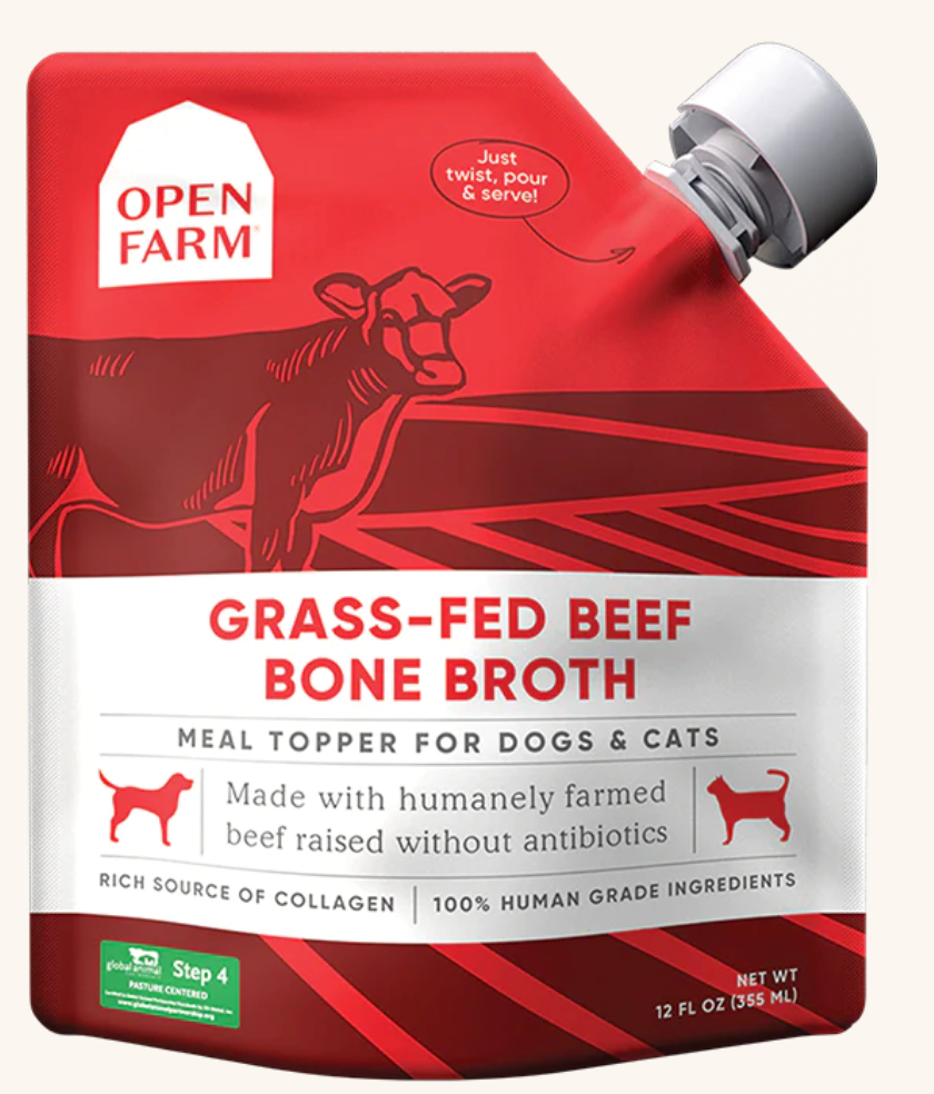 OPEN FARM BEEF BONE BROTH 12OZ - Tail Blazers Etobicoke