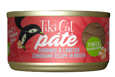 TIKI CAT PATE SARD/LOB CAN 2.8OZ - Tail Blazers Etobicoke