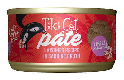 TIKI CAT PATE SARDINE CAN 2.8OZ - Tail Blazers Etobicoke