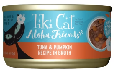 TIKI CAT ALOHA TUNA/PUMPKIN CAN 3OZ - Tail Blazers Etobicoke