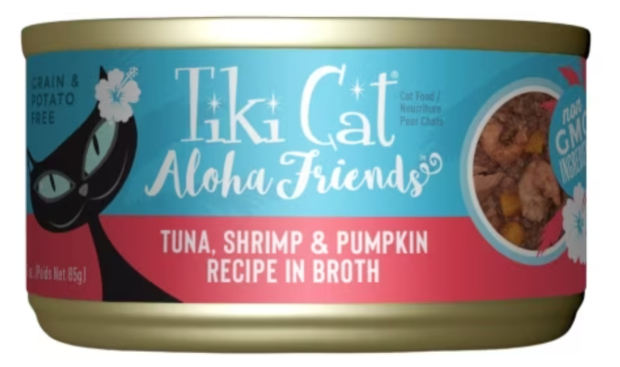 TIKI CAT ALOHA TUNA/SHRIMP/PUMP CAN 3OZ - Tail Blazers Etobicoke