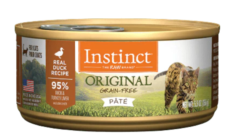 NV INSTINCT DUCK CAT CAN 5.5OZ - Tail Blazers Etobicoke