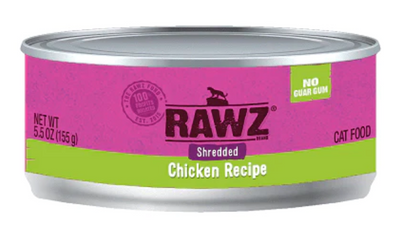 RAWZ CHICKEN SHREDDED CAT CAN 156G - Tail Blazers Etobicoke