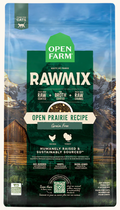 OPEN FARM RAWMIX PRAIRIE GF CAT 2.25LB - Tail Blazers Etobicoke