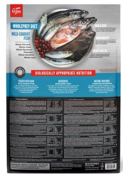 Orijen 6 Fish Formula Cat Food (5.4kg) - Tail Blazers Etobicoke