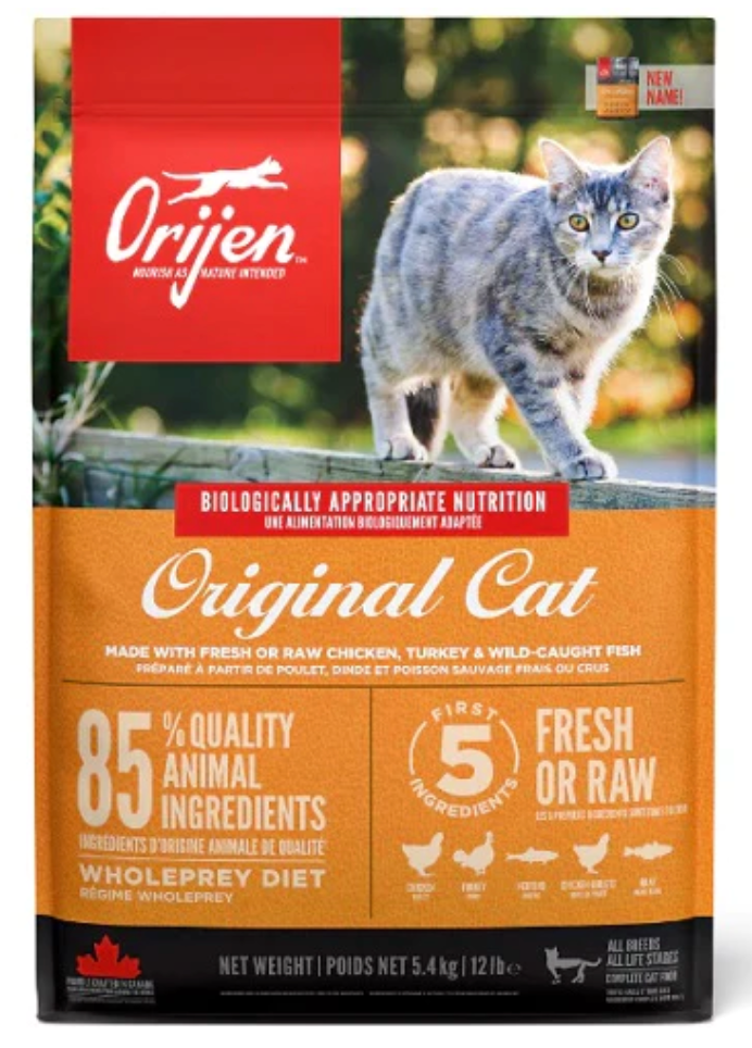 Orijen Original Cat Food (5.4kg) - Tail Blazers Etobicoke