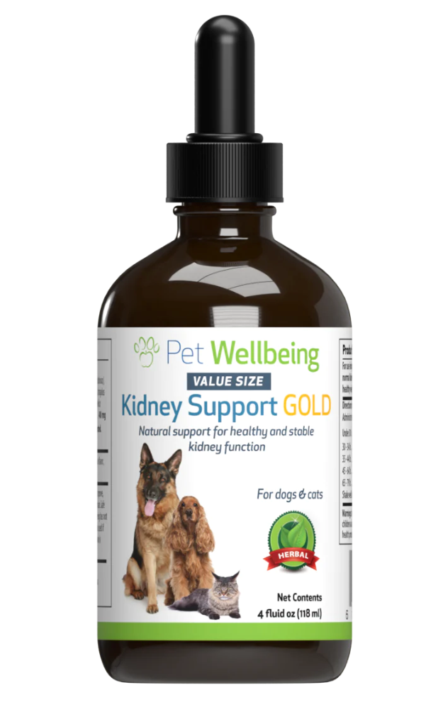 PET WELLBEING KIDNEY SUPPORT GOLD 4OZ - Tail Blazers Etobicoke