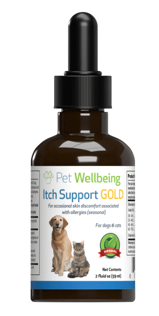 PET WELLBEING ITCH SUPPORT GOLD 2OZ