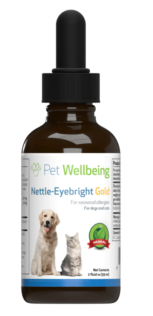 PET WELLBEING NETTLE-EYEBRIGHT GOLD 2OZ - Tail Blazers Etobicoke