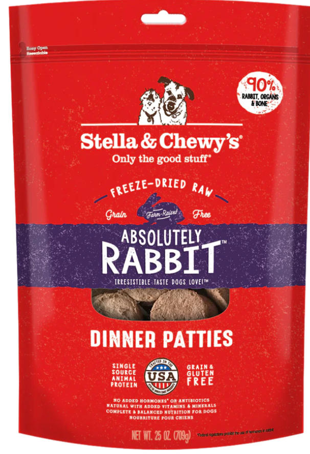 STELLA FD RABBIT DINNER 25OZ - Tail Blazers Etobicoke