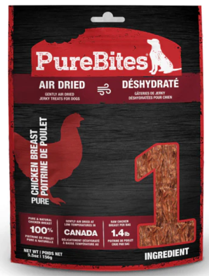 PureBites Air-Dried Chicken Jerky Treat (5.5oz) - Tail Blazers Etobicoke