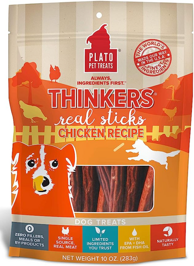 PLATO THINKERS CHICKEN STICK 10OZ - Tail Blazers Etobicoke