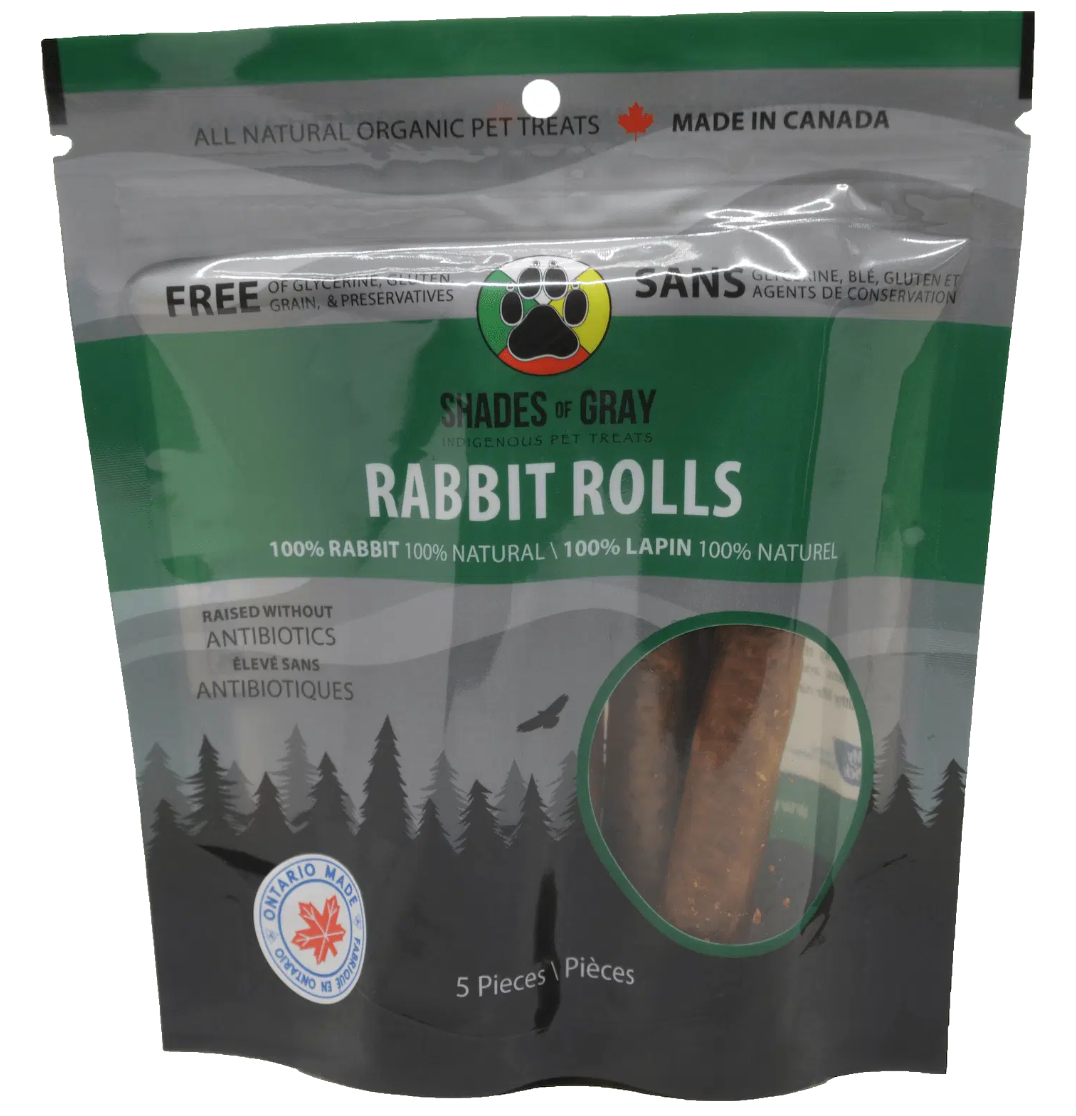 SHADES GRAY RABBIT ROLLS 10/PKG - Tail Blazers Etobicoke