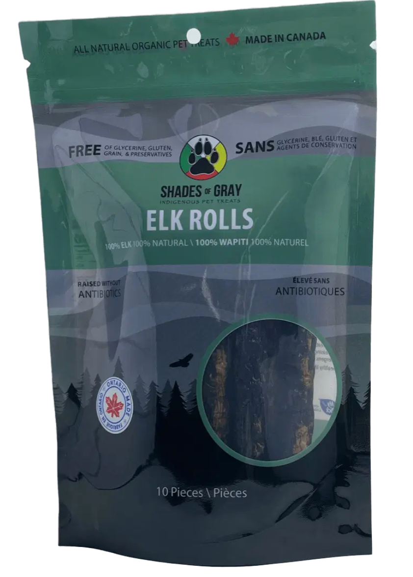 SHADES GRAY ELK ROLLS 10/PKG - Tail Blazers Etobicoke