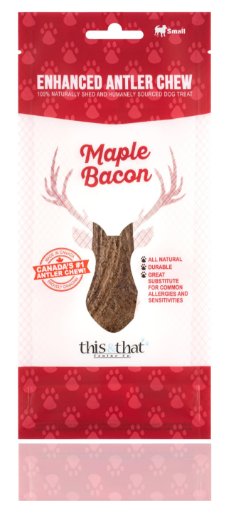 THIS & THAT BACON ANTLER CHEW SM - Tail Blazers Etobicoke