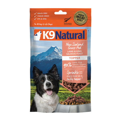 K9 NATURAL FD LAMB/SALMON TOPPER 100G