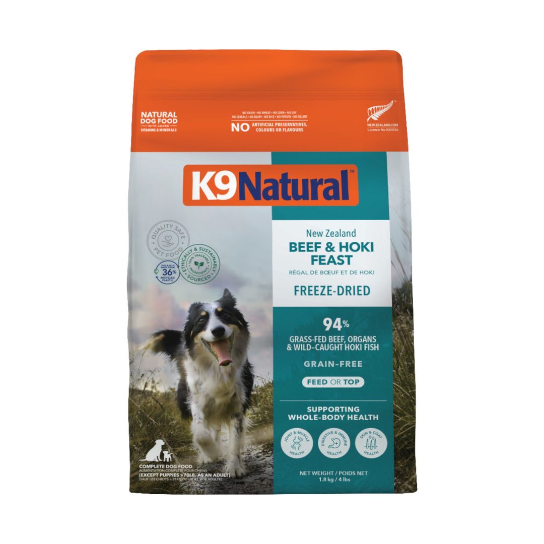 Feline Natural Freeze-Dried Beef &amp; Hoki Feast (800g)