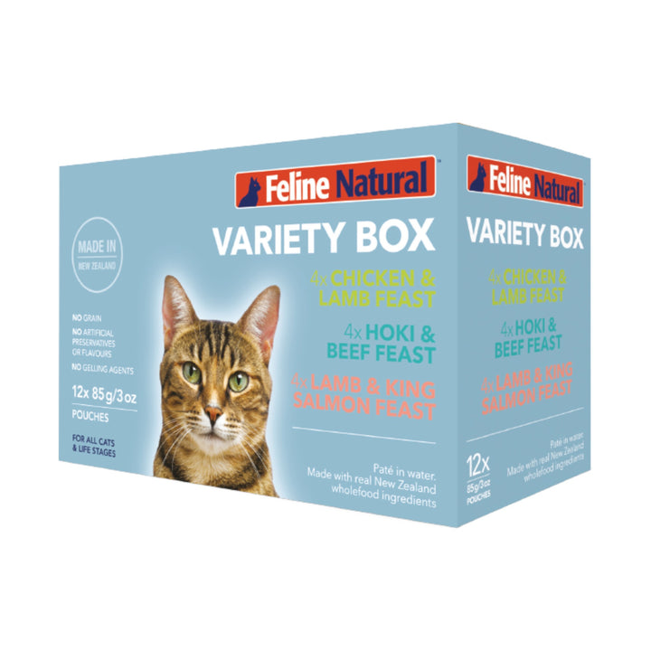 Feline Natural Pouch Variety Box