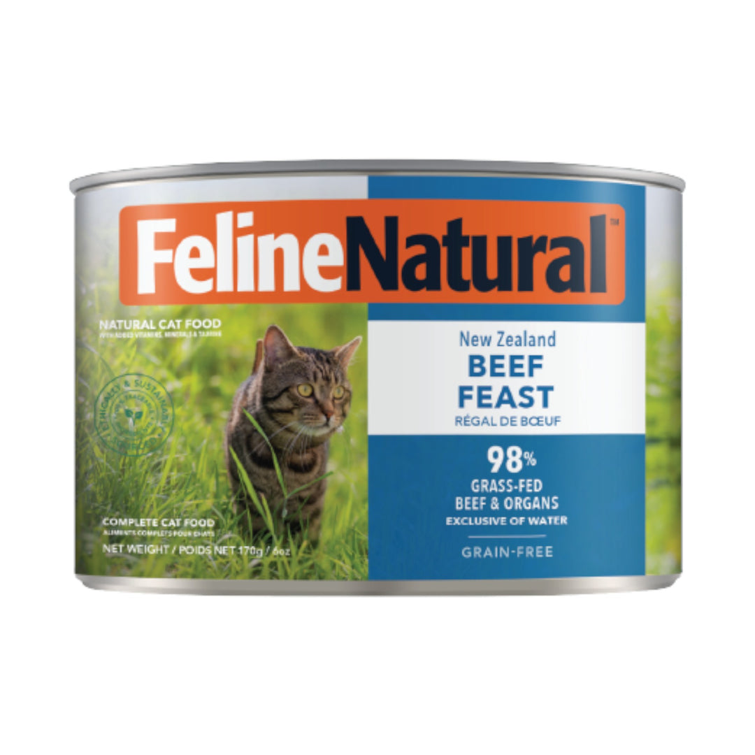 Feline Natural Beef Feast Cat Can (6oz)