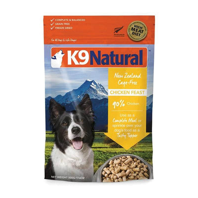 K9 NATURAL FD CHICKEN 500G - Tail Blazers Etobicoke