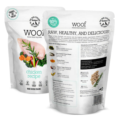 New Zealand Woof Freeze Dried Chicken (1kg)