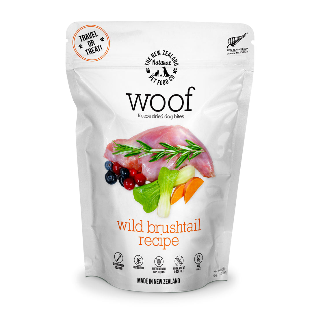 New Zealand Woof Freeze-Dried Brushtail (1kg)