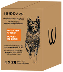 HURRAW CHICKEN 4 X 25 CUPS