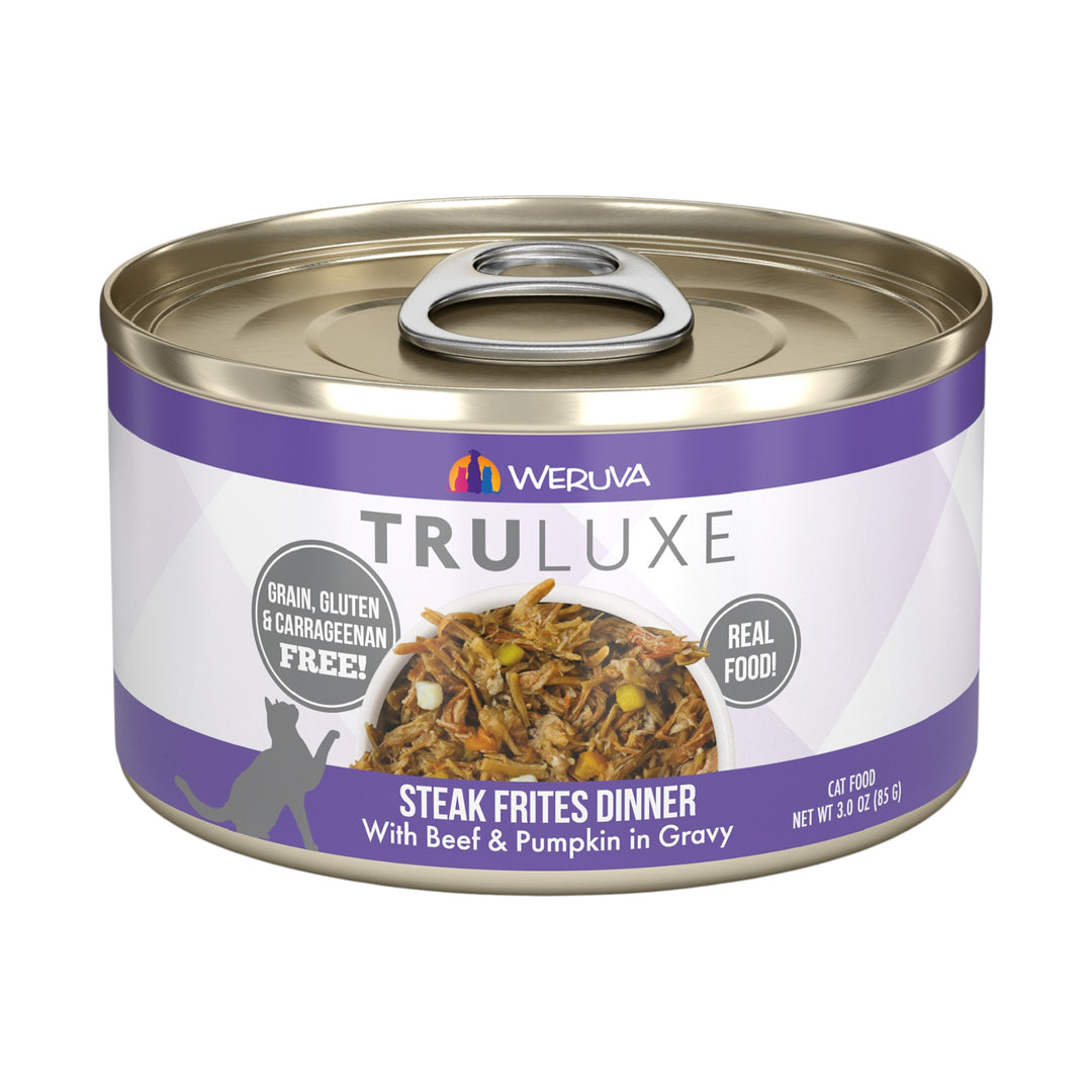 Weruva Truluxe Steak Frites Canned Cat Food (3oz)