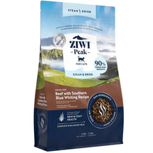 Ziwi Ziwipeak Steam and Dried Cat Food - Grass-Fed Beef with Southern Blue Whiting (2.2kg)