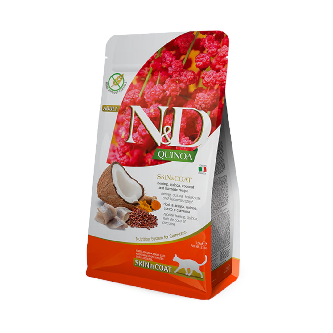 Farmina Quinoa Skin &amp; Coat Herring Cat (5kg)