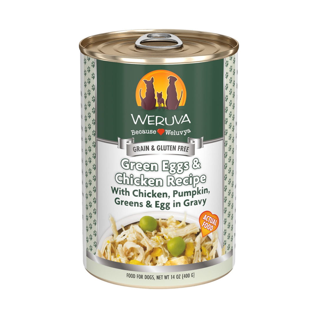 Weruva Green Eggs &amp; Chicken Canned Dog Food (14oz)