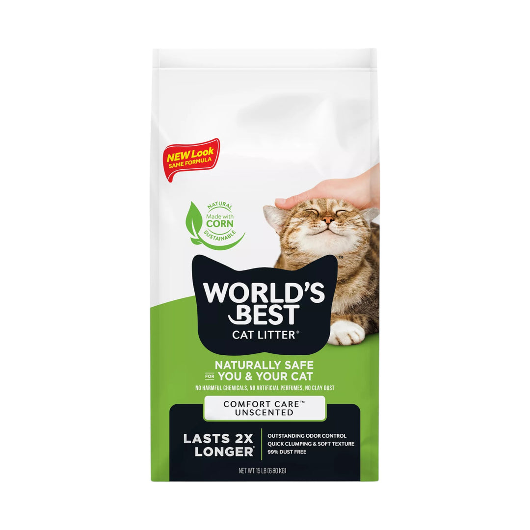 WORLDS BEST LITTER COMFORT 15LB