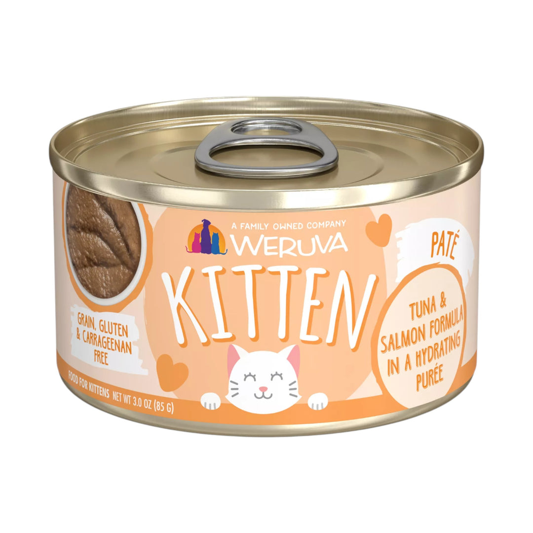 WERUVA KITTEN TUNA/SALM CAN 3OZ
