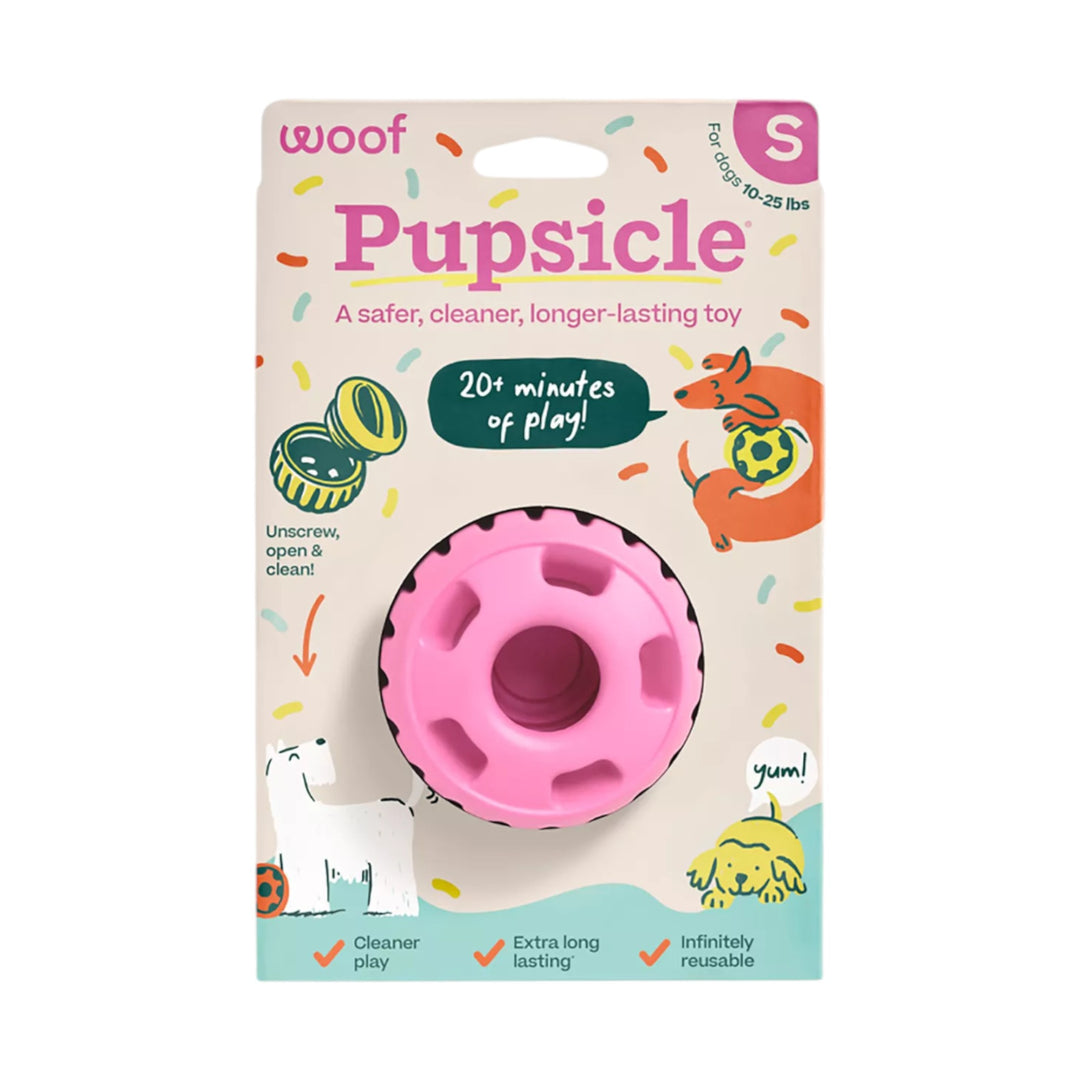 WOOF PUPSICLE PARTY PINK SM