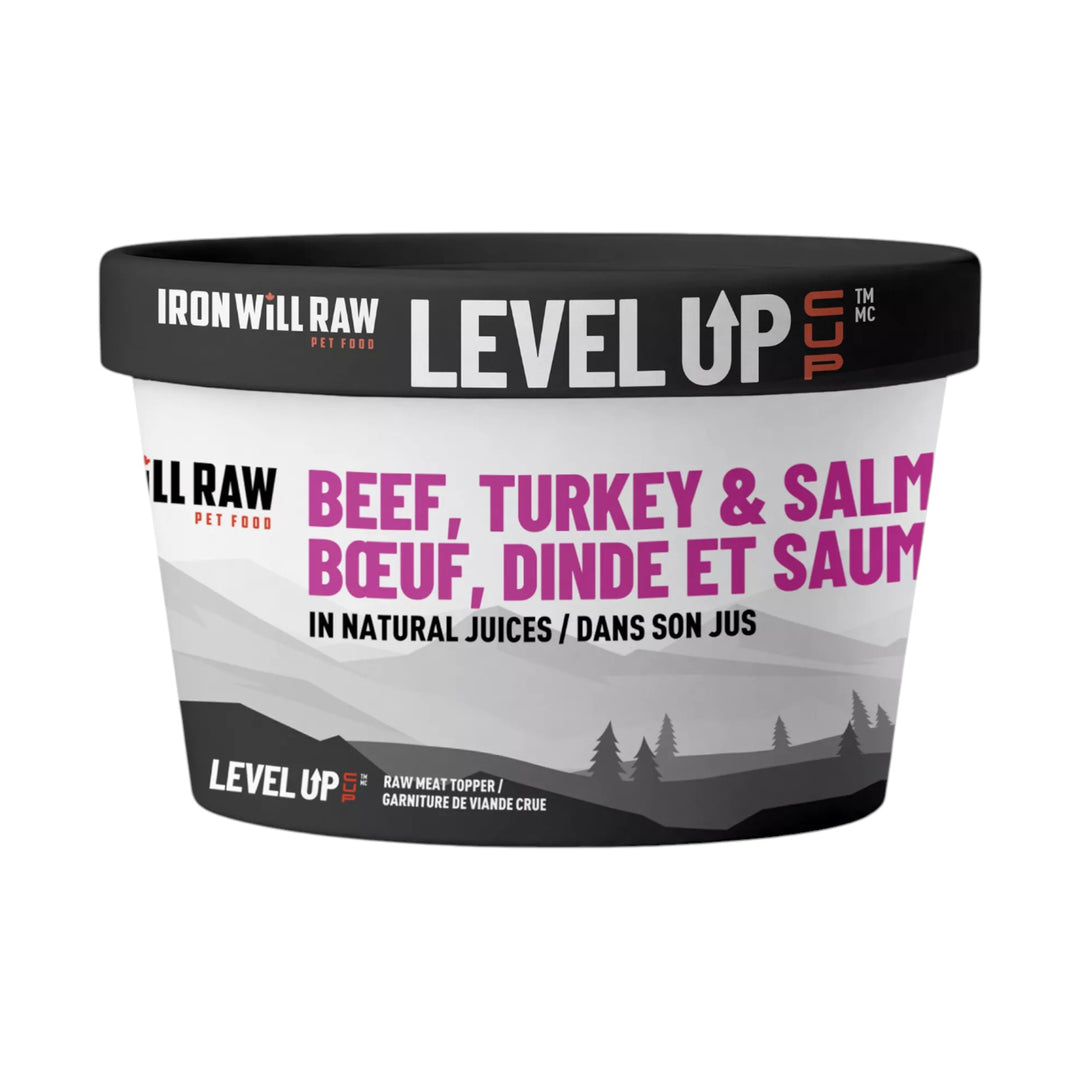 IRON WILL LEVEL UP BF/TRK/SLM CUP 4OZ