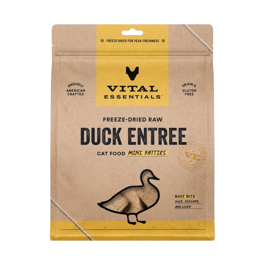 VE CAT FD DUCK MINI PATTY 3.75OZ