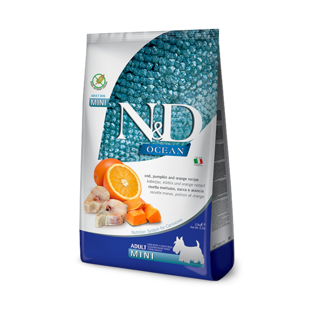Farmina Ocean Cod/Orange Dog Mini (2.5kg)