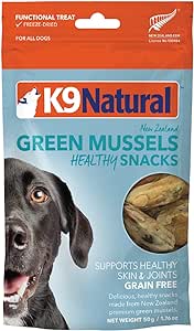 K9 NATURAL FD GRN LIPPED MUSSEL TRT 50G - Tail Blazers Etobicoke