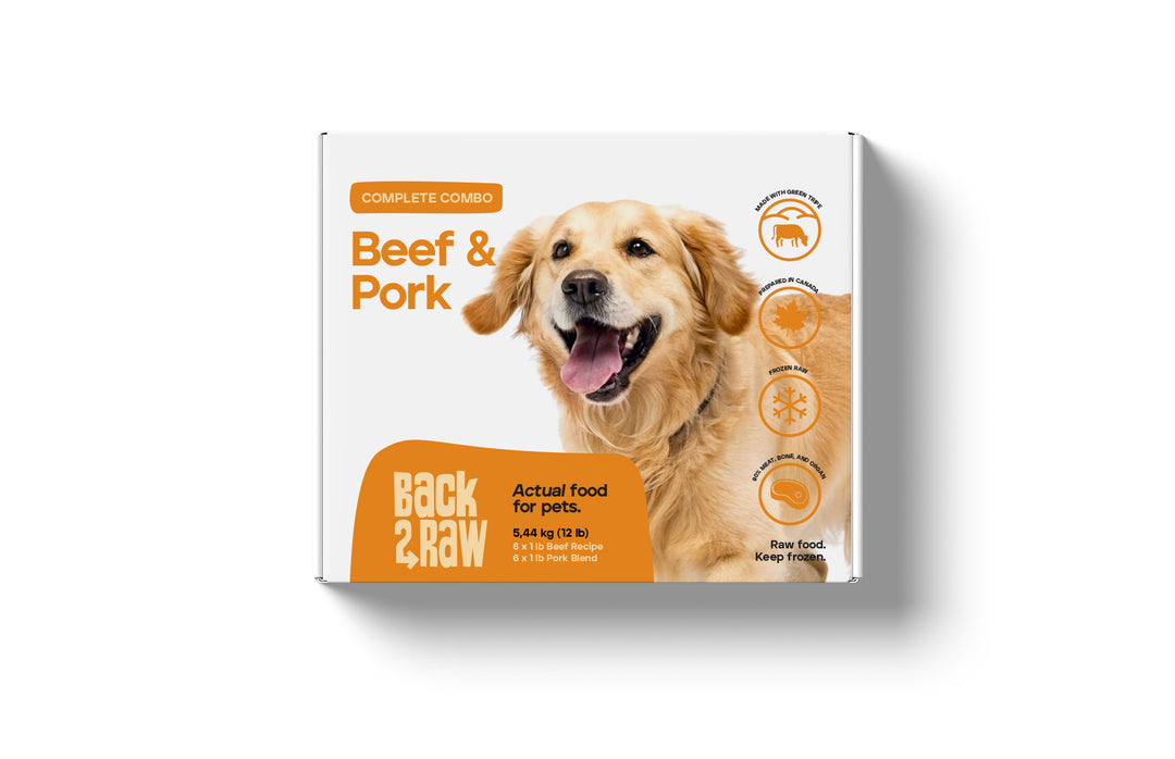 Back2Raw Dog Complete Beef &amp; Pork Blend (12lb)