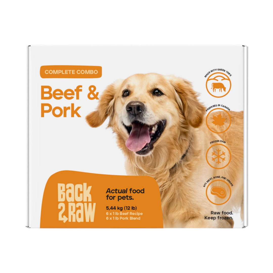 Back2Raw Dog Complete Beef &amp; Pork Blend (12lb)